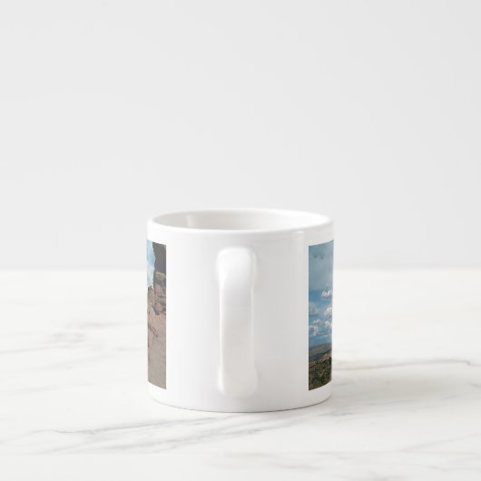 North Window Arch Utah Wüste Landschaft Foto Espressotasse (Rückseite)