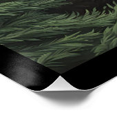 North Woods Wolf Cub Glossy Poster (Ecke)