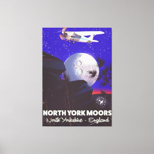 North York Moors England Reiseplakat Leinwanddruck