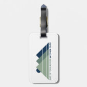 North York Moors National Park Mountain Sun Gepäckanhänger (Rückseite vertikal)