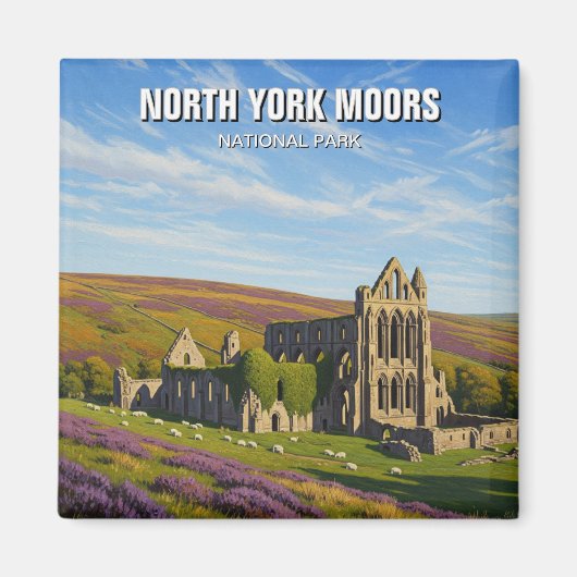 North York Moors Nationalpark England Magnet (Vorne)
