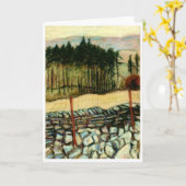 "North Yorkshire Moors" Kunsthistorkarte Karte (Gelbe Blume)