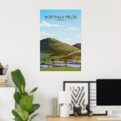 Northala Fields London Reiseplakat Poster (Heimbüro)
