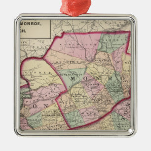 Northampton, Kohlenstoff, Monroe, Lehigh Ornament Aus Metall