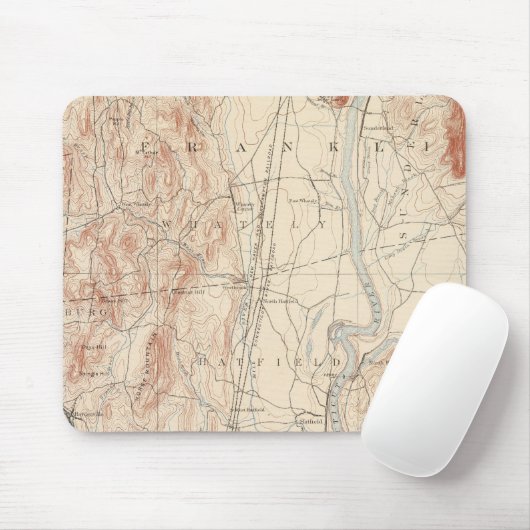 Northampton, Massachusetts Mousepad (Mit Mouse)