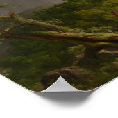 Northampton Massachusetts nach einem Gewitter Poster (Ecke)