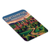 Northampton USA Magnet (Rechte Seite)