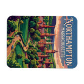 Northampton USA Magnet (Horizontal)