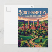 Northampton USA Postkarte (Vorne/Hinten)