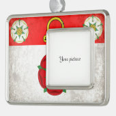 Northamptonshire Rahmen-Ornament Silber (Links)