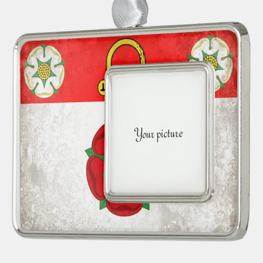 Northamptonshire Rahmen-Ornament Silber (Links)