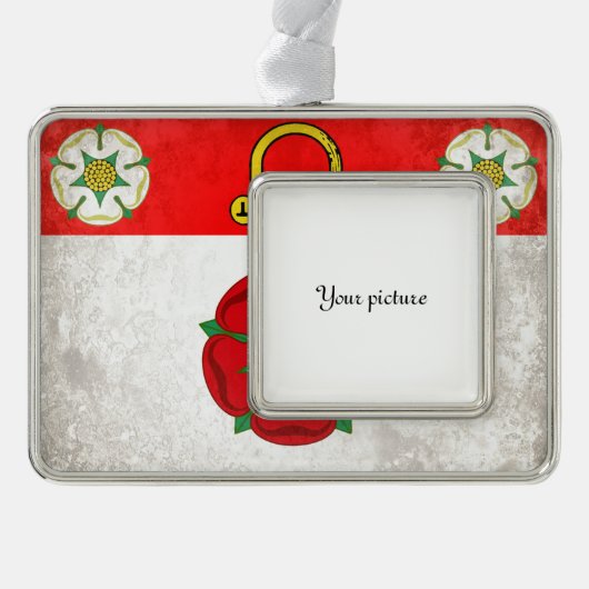 Northamptonshire Rahmen-Ornament Silber (Vorderseite)