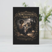 Northanger Abbey Dankeskarte (Stehend Vorderseite)