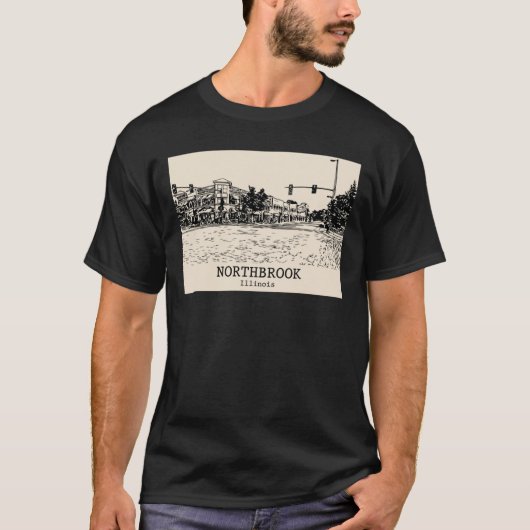 Northbrook Illinois T-Shirt (Vorderseite)