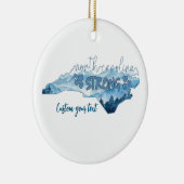 Northcarolina Keramik Ornament (Rechts)