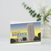 northdakota_front postkarte (Stehend Vorderseite)