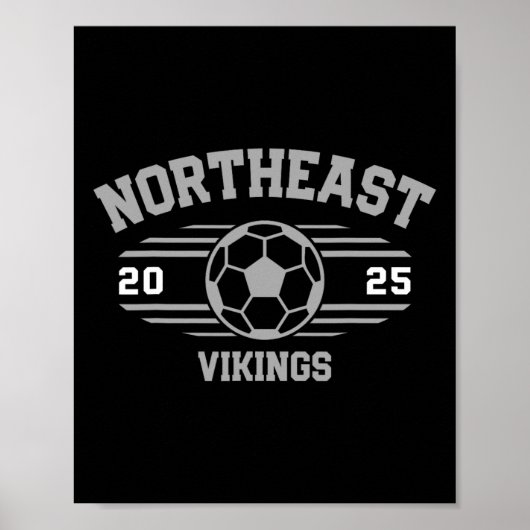 Northeast Vikings Fußball Byll 2025  Poster (Vorne)