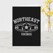 Northeast Vikings Fußball Ll 2025  Karte (Gelbe Blume)
