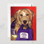Northeast Wisconsin Service Dogs Postkarte (Vorne/Hinten)
