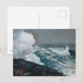 Northeaster Feiertagspostkarte (Vorne/Hinten)