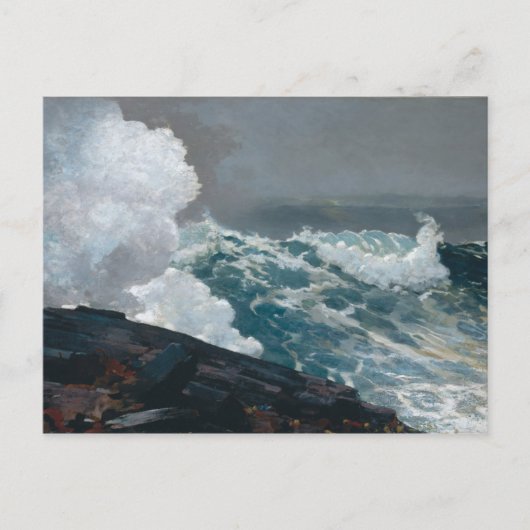 Northeaster Feiertagspostkarte (Vorderseite)