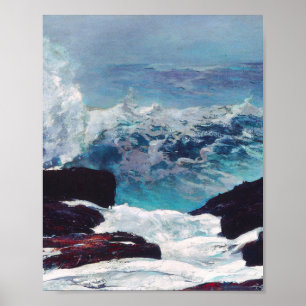 Northeaster von Winslow Homer Poster