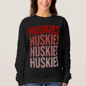 Northeastern University Nu Huskieses Boston Sweatshirt (Vorderseite)