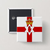 Norther Irland Ulster kennzeichnen Button (Vorne & Hinten)