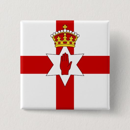 Norther Irland Ulster kennzeichnen Button (Vorderseite)
