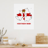 NORTHERDESIRISH MAP POSTER (Küche)
