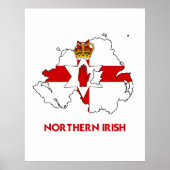 NORTHERDESIRISH MAP POSTER (Vorne)