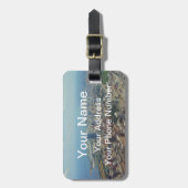 Northerly Island Park Panorama, Chicago Gepäckanhänger (Vorderseite vertikal)