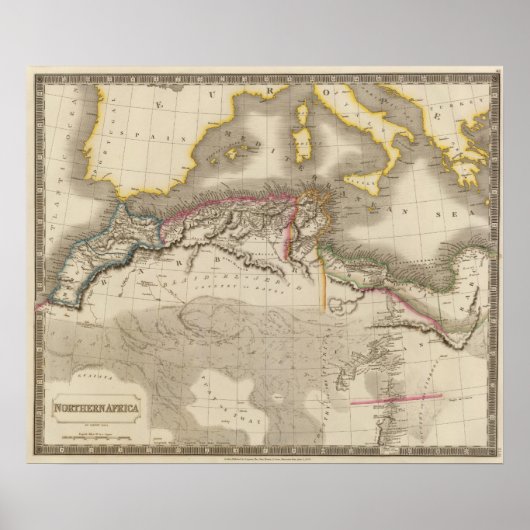 Northern Africa Poster (Vorne)