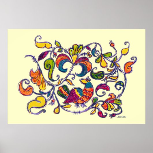 Northern Bird von Alexandra Cook Poster (Vorne)