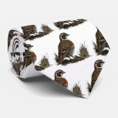 Northern Bobwhite Krawatte (Gerollt)