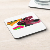 Northern Cardinal autumn Getränkeuntersetzer (Linke Seite)