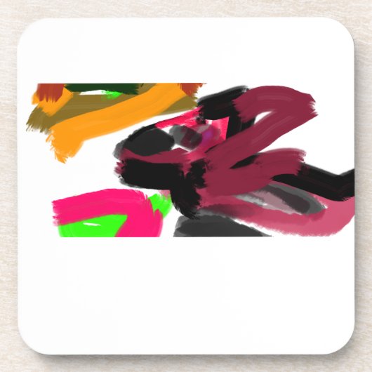 Northern Cardinal autumn Getränkeuntersetzer (Vorderseite)