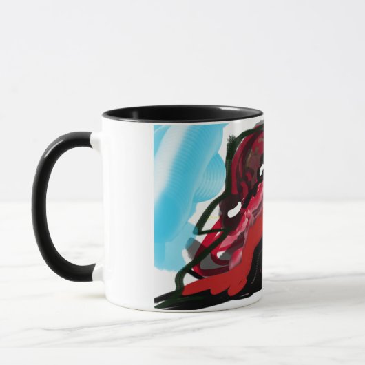 Northern Cardinal Autumn joy Tasse (Links)