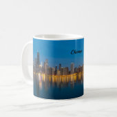 Northern Chicago Cityscape Coffee Tasse (Vorderseite Links)