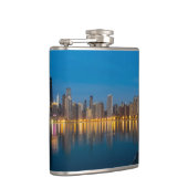 Northern Chicago Cityscape Flachmann (Rechts)