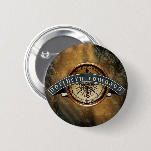 Northern Compass Button (Vorne & Hinten)