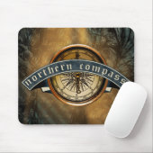Northern Compass Mousepad (Mit Mouse)