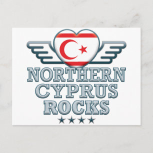Northern Cyprus Rocks v2 Postkarte