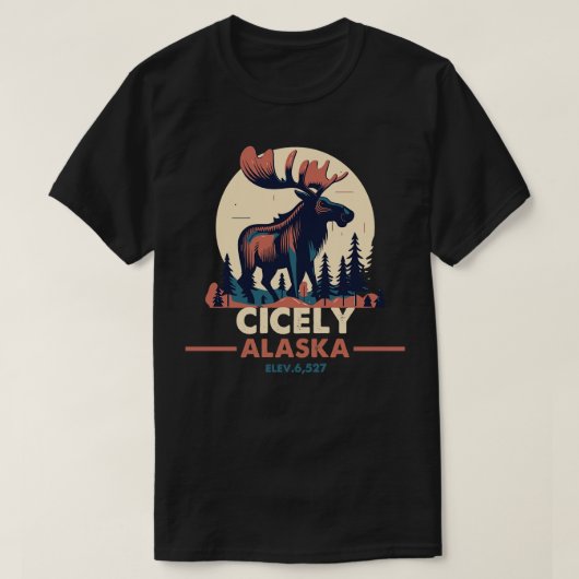 Northern Exposure Cicely Alaska TShirt 3 (Design vorne)