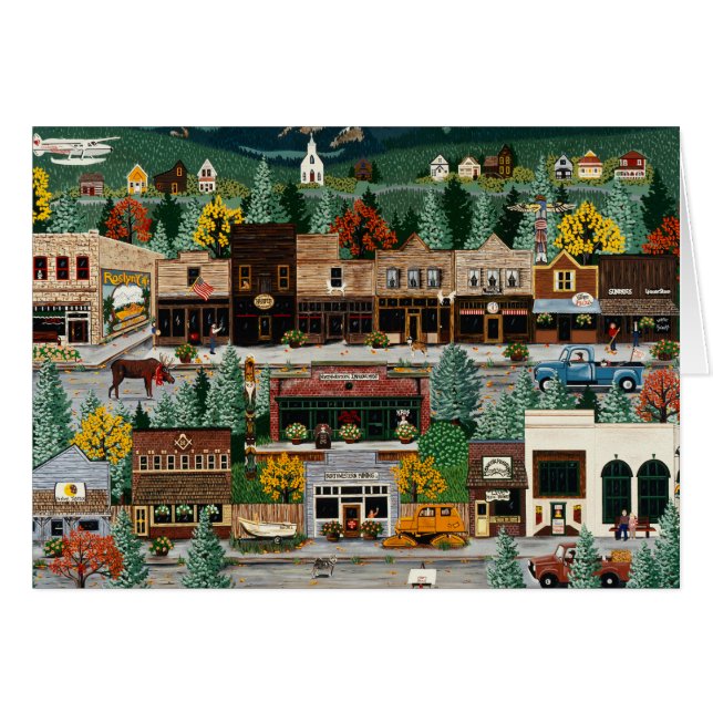 "Northern Exposure" ~ Roslyn, Washington (Vorderseite (Horizontal))