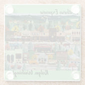 "Northern Exposure" ~ Roslyn, Washington Glasuntersetzer (Rückseite)