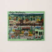 "Northern Exposure" ~ Roslyn, Washington Puzzle (Horizontal)