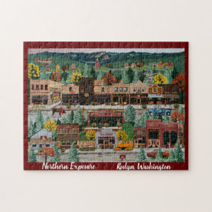 "Northern Exposure" ~ Roslyn, Washington Puzzle