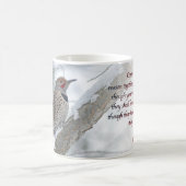 Northern Flicker Isaiah 1:18 KJV Kaffeetasse (Mittel)