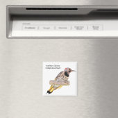 Northern Flicker Magnet (In Situ (Geschirrspüler))